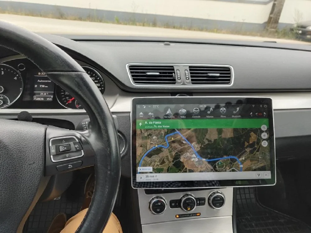Ips вращающийся экран 6-Core PX6 HD 2 din 12," Android 9,0 универсальный автомобильный Радио dvd gps головное устройство Bluetooth wifi USB легкое подключение