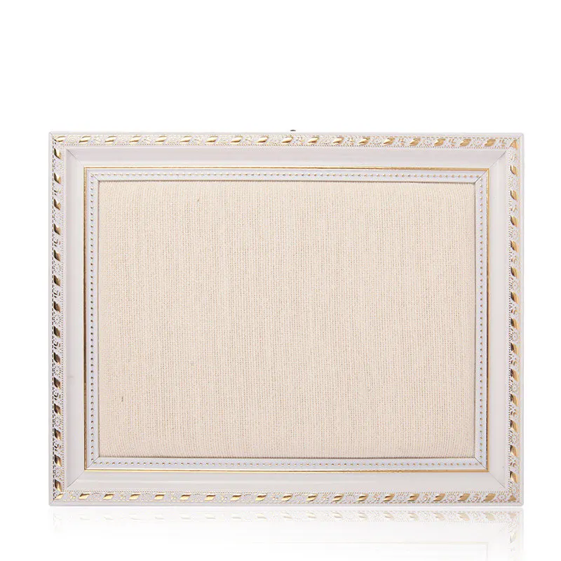 wood linen Деревянная рамка для фото в форме Цепочки и ожерелья колошения ювелирные изделия Дисплей ювелирных изделий стойки - Цвет: wood linen