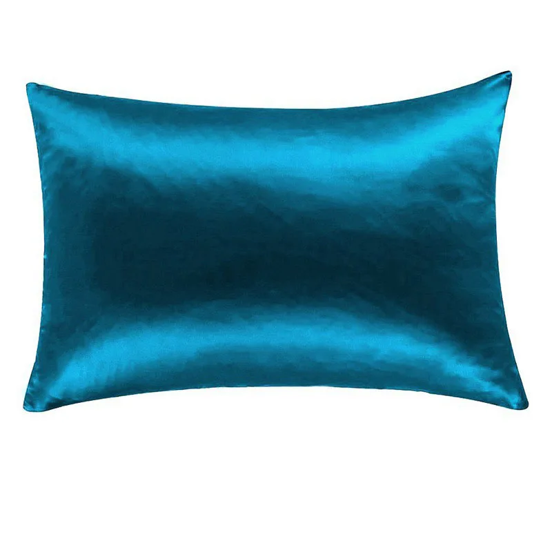 

100% Silk Pillowcase Hair Care With Hidden Zipper 22Momme Mulberry Fabric Silk Pillow Case For Women Mens Luxury Free Shipping