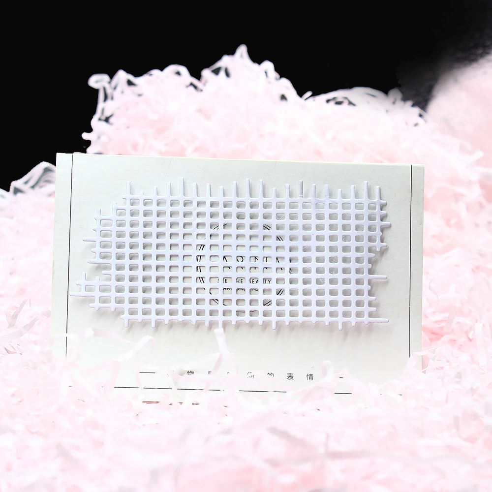 Сетчатый фон для скрапбукинга металлические режущие штампы DIY альбом тиснение