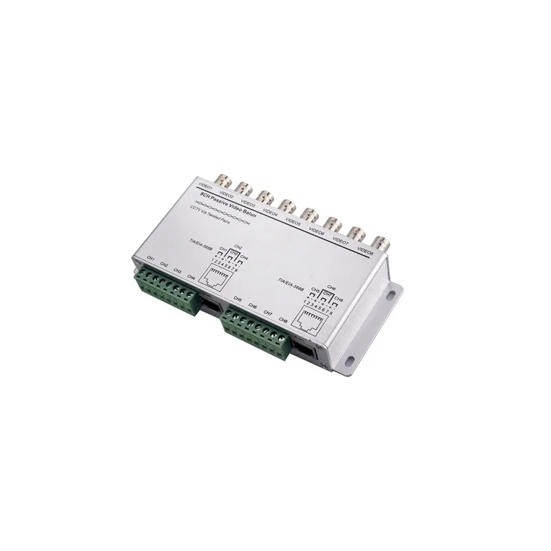 8Ch пассивный видео Balun BNC для UTP RJ45 Cat5 камера Dvr трансивер | Безопасность и защита
