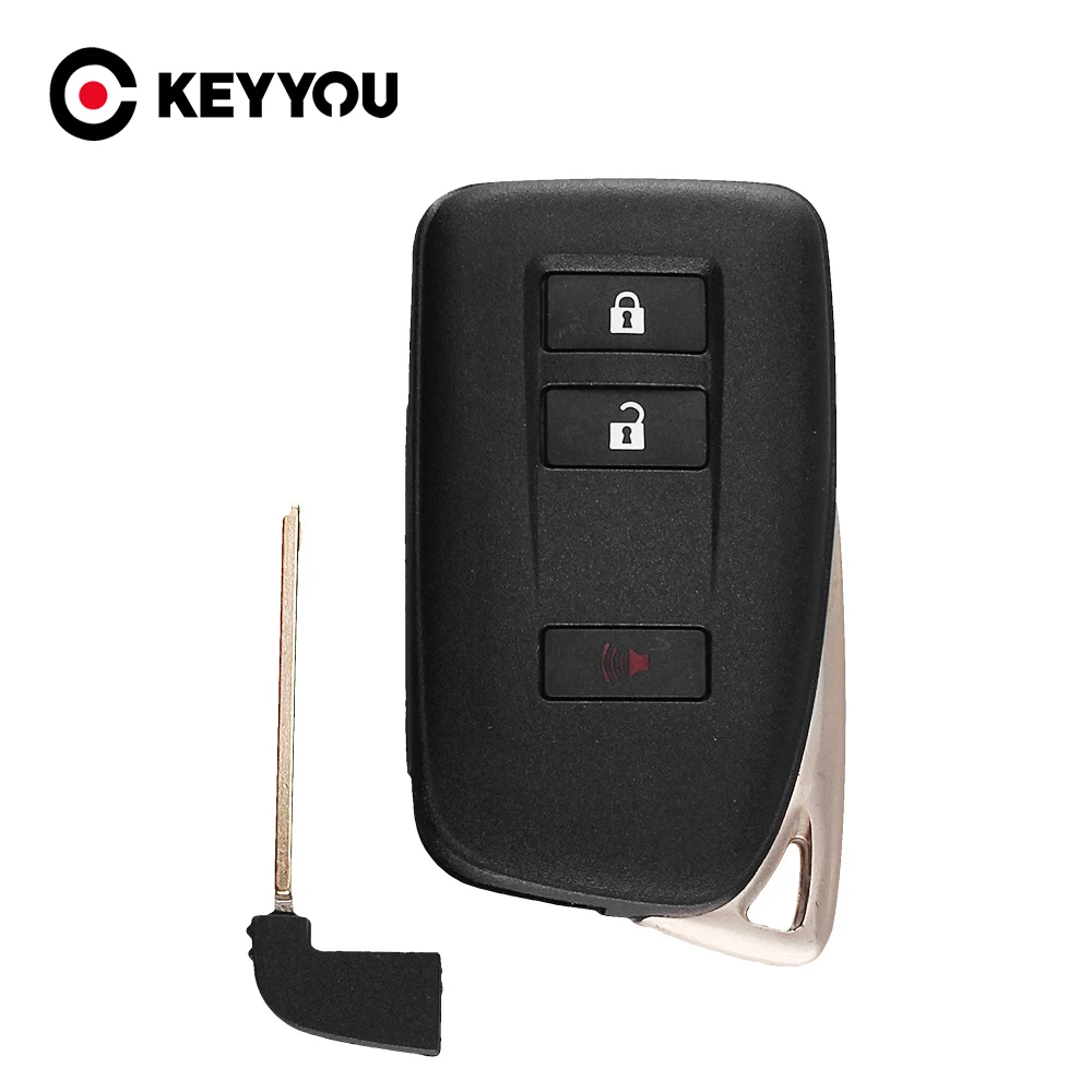 KEYYOU 2 + 1 кнопки для Lexus NX GS RX ES GX LX RC 200 250 350 v-образной КРЕПЕЖНОЙ ПЛАСТИНОЙ LS 450H 300H