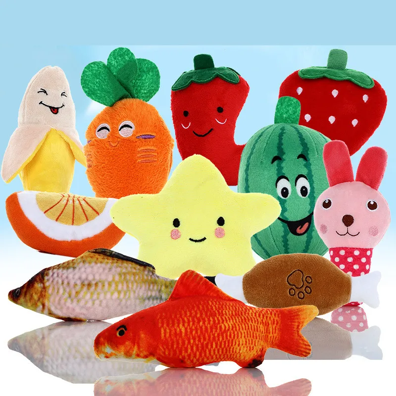 Плюшевые домашние тапочки с кошечкой из мультфильма кальмар собака игрушка