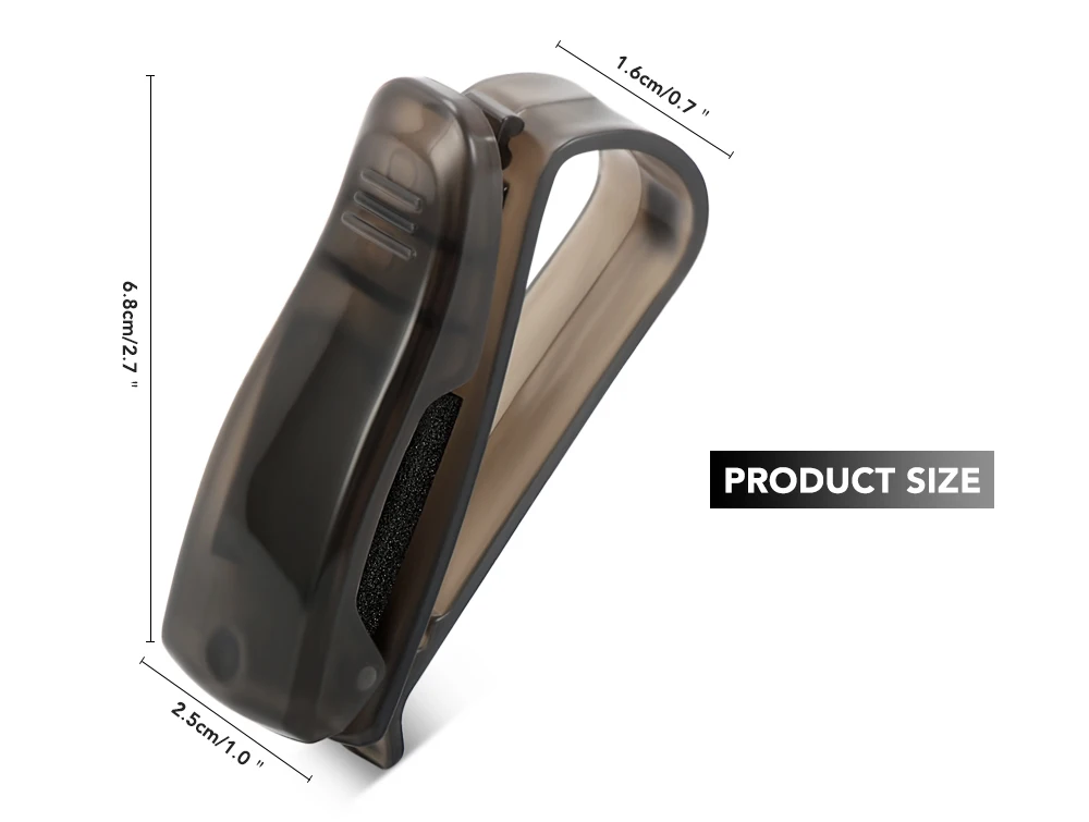 Автомобильный держатель для очков авто козырек солнцезащитных Киа Renault Nissan Форд