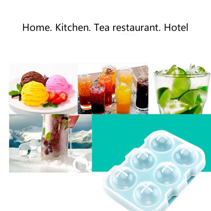 1 Набор/6 отверстий многоцветные кухонные инструменты форма для приготовления