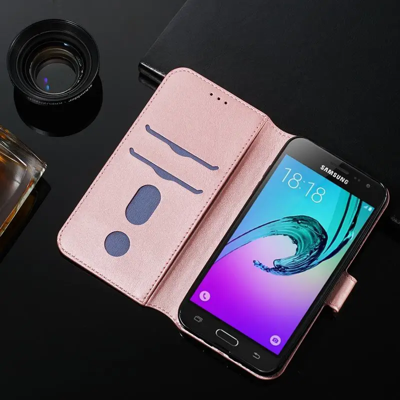 Кожаный чехол-кошелек для samsung Galaxy J3 чехлы для телефонов Чехол для samsung J310 J3 Чехол-книжка держатель для карт ретро-Книга чехол