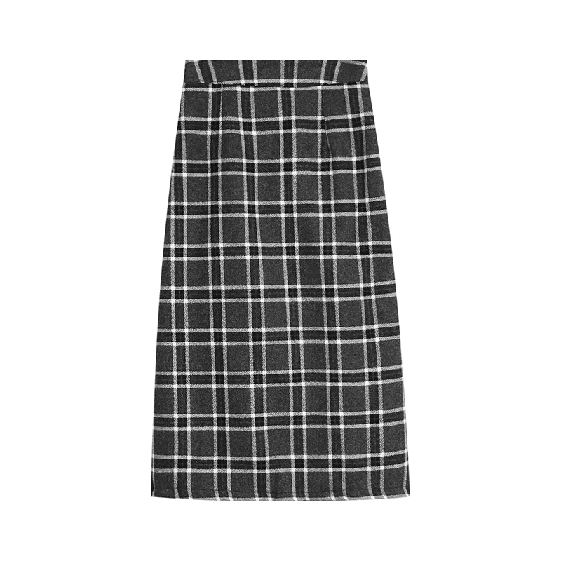 

Женская Повседневная юбка в клетку, модель 3XS-10XL на осень и зиму, под заказ