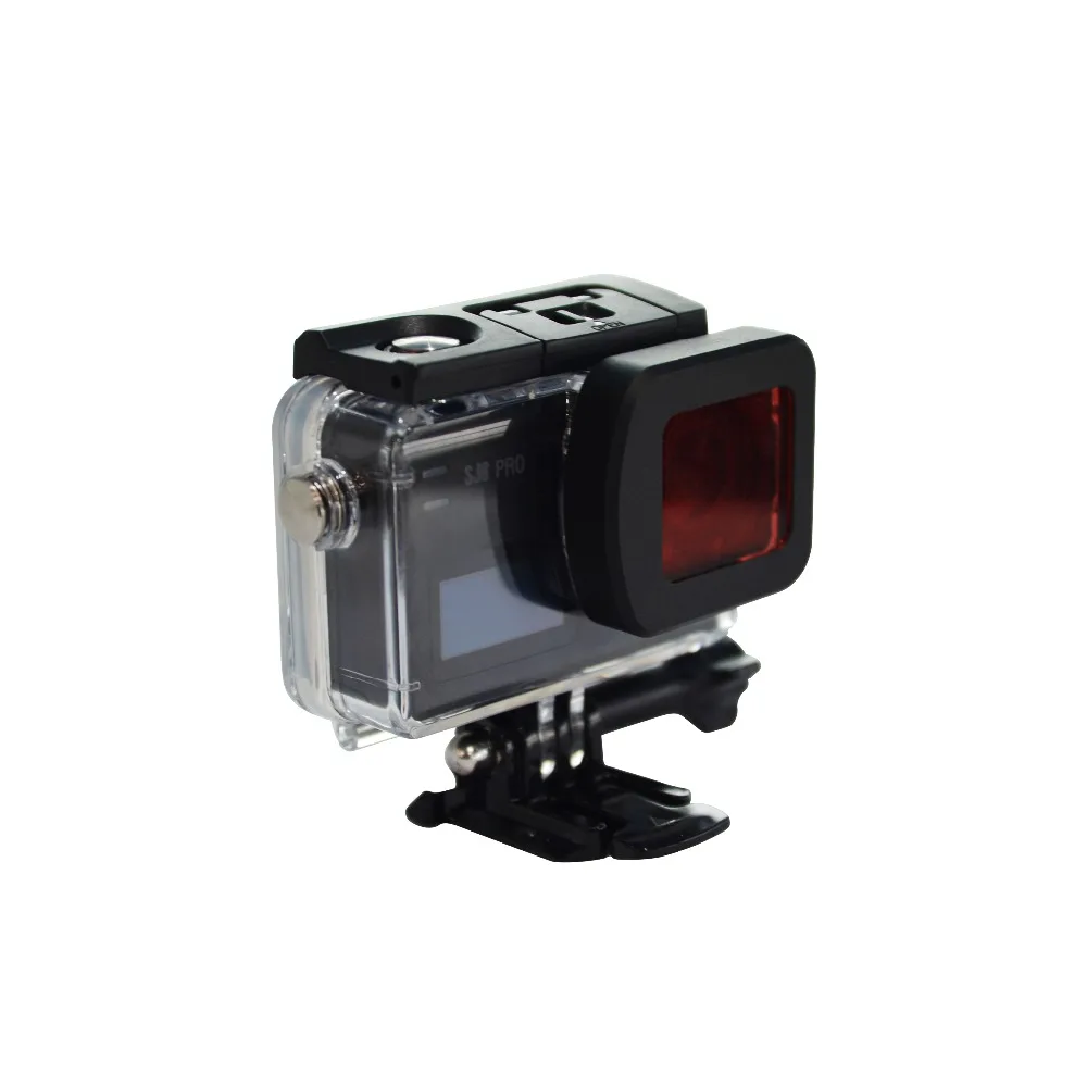 Фильтр для дайвинга SJCAM серии SJ8 красный корпус спортивной экшн камеры Air ActionCam Plus