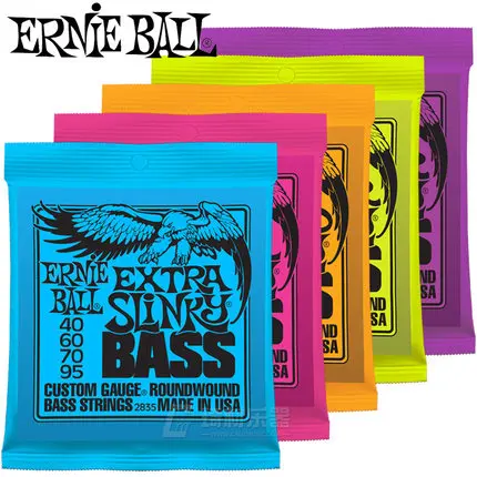 Струны Ernie Ball для бас гитары высокое качество 2835 2832 2834 2831|guitar strings|bass guitar stringsernie ball |