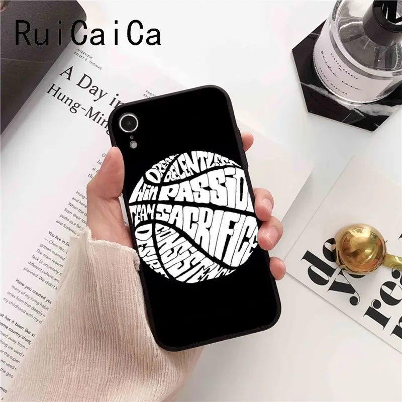 Ruicaica I love Volleyball Custom Photo Soft Phone Case for iPhone 8 7 6 6S 6Plus X XS MAX 5 5S SE XR 10 Cover | Мобильные телефоны