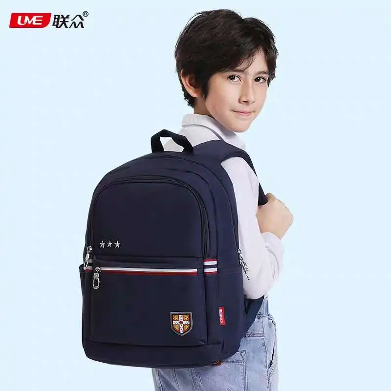 Школьные ранцы для мальчиков в британском стиле большой объем ортопедический