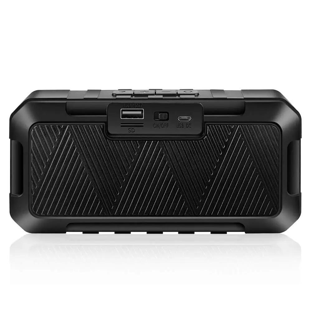 Высокое качество TWS Bluetooth радио динамик 10 Вт Портативный Открытый IPX5 Водонепроницаемый V5.0 радио динамик саундбокс с линией передачи данных