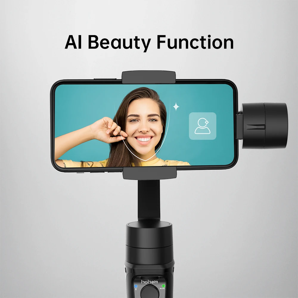 Hohem смартфона Gimbal iSteady Мобильный плюс 3 осевой Ручной Стабилизатор для iPhone 11X8 7 6 и