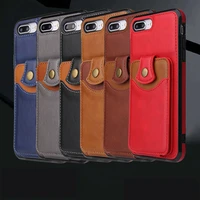 luxury leather card for apple iphone 11 12 13 pro max case mini x xs xr 7 8 plus se 2020 for samsung galaxy s 20 note 10 cover