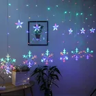 Светодиодная Рождественская сказочная дневная лампа, внутренняя светодиодная гирлянда для спальни, гостиной, праздничное украшение вечерние НКИ