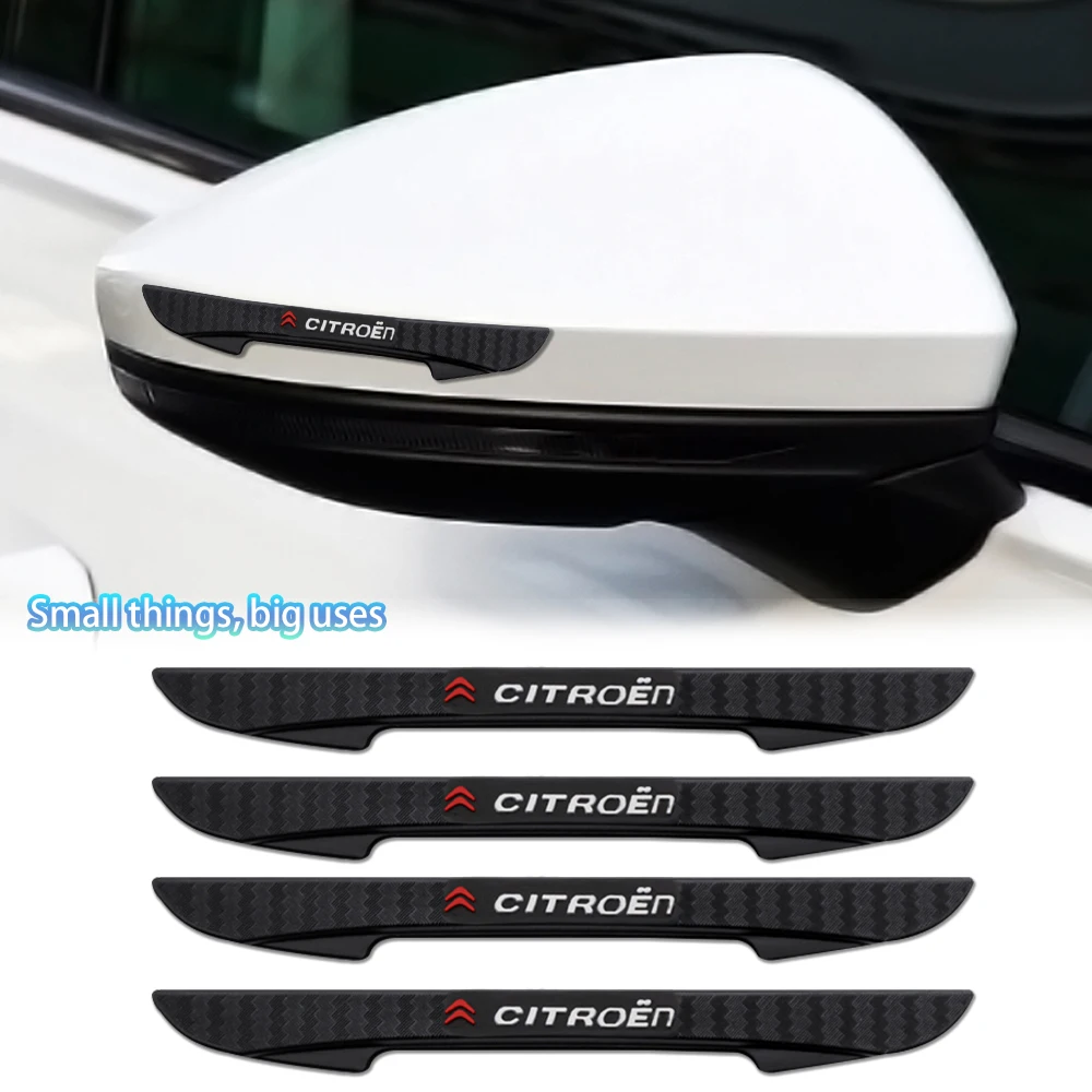 

4PCS Car Door Anti-collision Bumper Strip Sticker Car Styling Decals For Citroen C4 C1 C2 C3 C6 C5 C8 DS C-ELYSEE VTS C4l Xantia