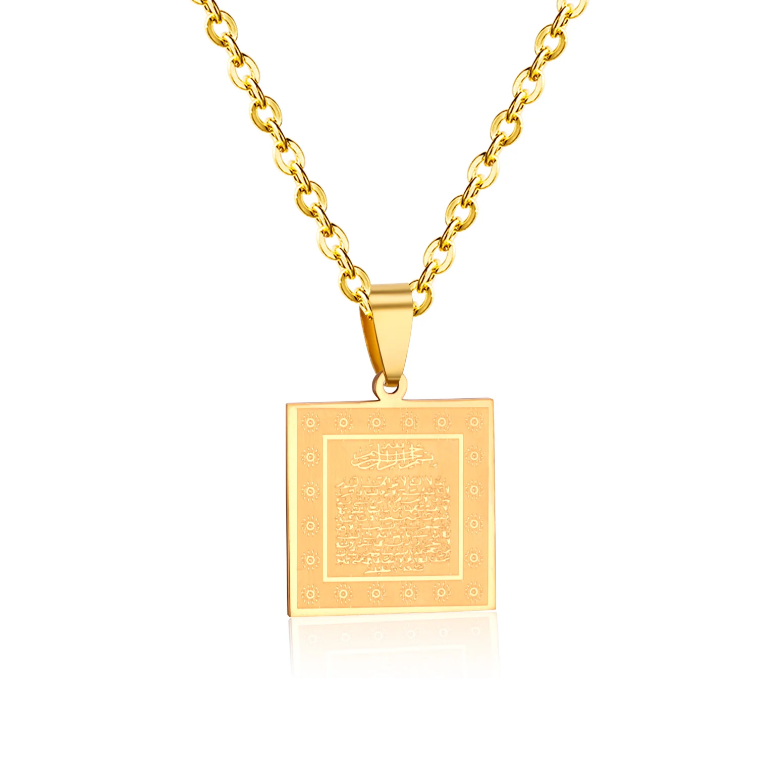 LUXUKISSKIDS 5 шт./лот надпись ожерелье с подвеской ожерелья из нержавеющей стали