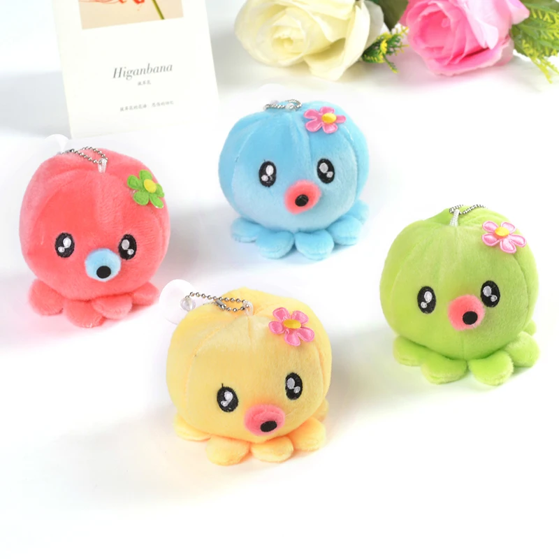 

octopus plush toy small pendant grab machine doll cotton Kids Girlfriend Soft Gift Plush Animals Interesting Stuffed Toys