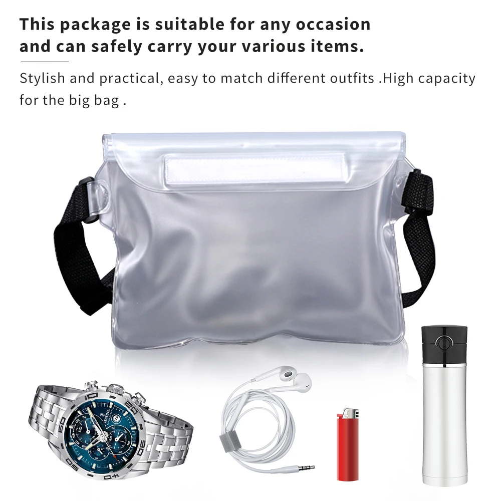 Водонепроницаемая сумка для дайвинга флип чехол на плечо подводного плавания