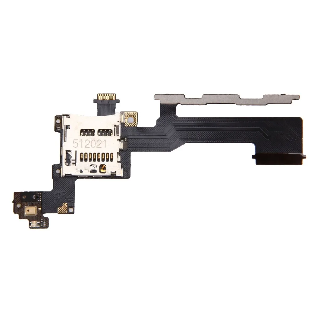 Для htc One M9 мощность + Объем SD Держатель для карт замена гибкого кабеля|Шлейфы