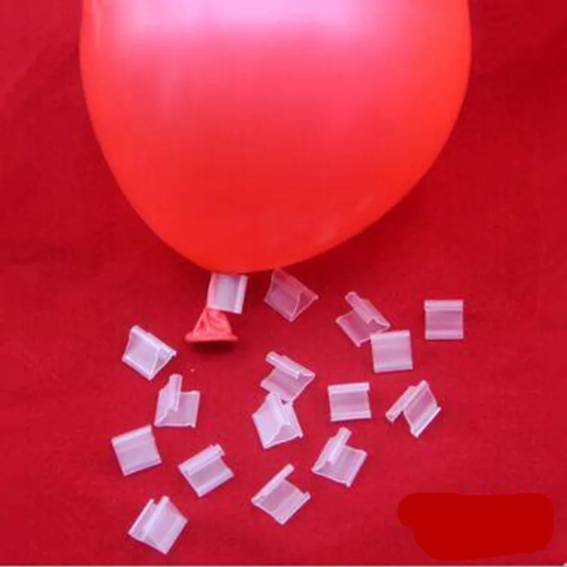 100 шт./компл. с v образной горловиной и Форма воздушные шары уплотнительный зажим