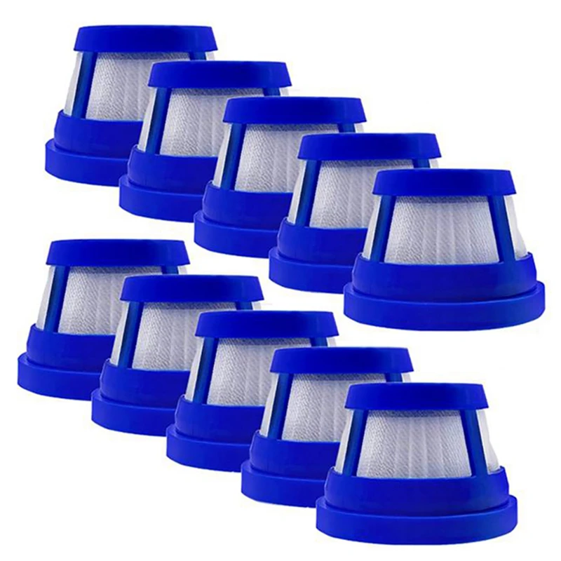 

HOT！-Vacuum Cleaner Filter Fit For Eufy H11 Handheld Vacuum Cleaner Spare Parts Filters Replacement Parts, 10 Pack