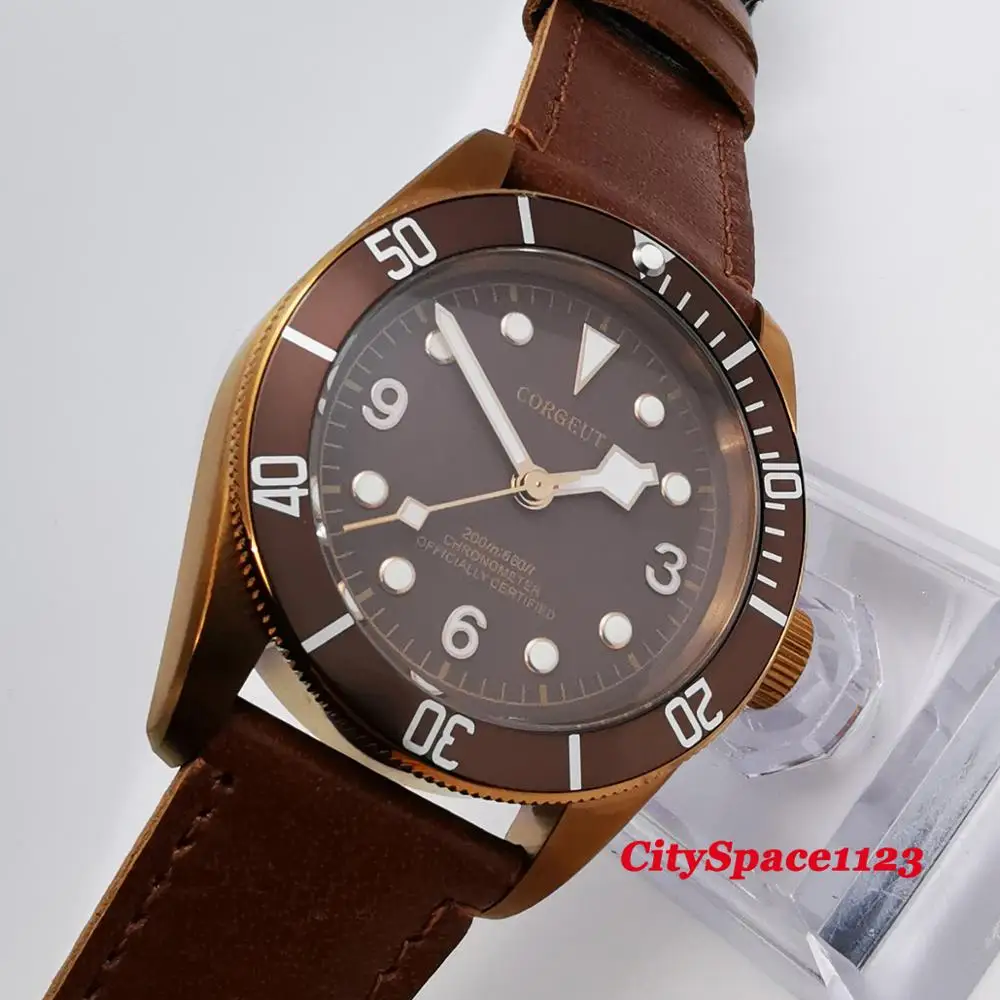 Роскошные мужские автоматические механические наручные часы corgтело 41 мм