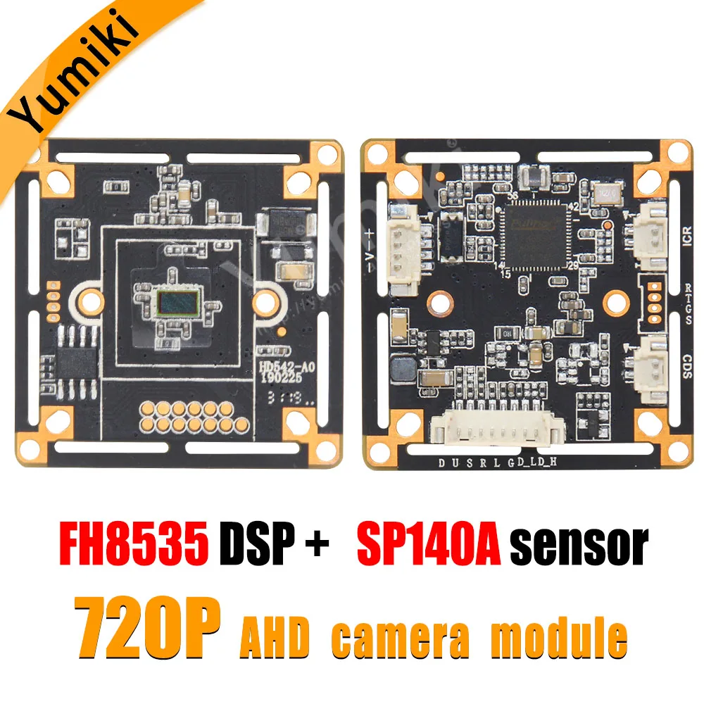 Плата модуля камеры видеонаблюдения 720P 1.0MP CMOS HD AHD модуль FH8535 DSP + датчик SP140A |