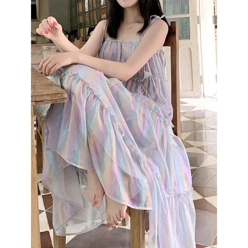 

2021 New Summer zaraing woman robe traf casual maxi dress Party dresses sukienka y2k Kawaii tunics midi Sundress Female clothing