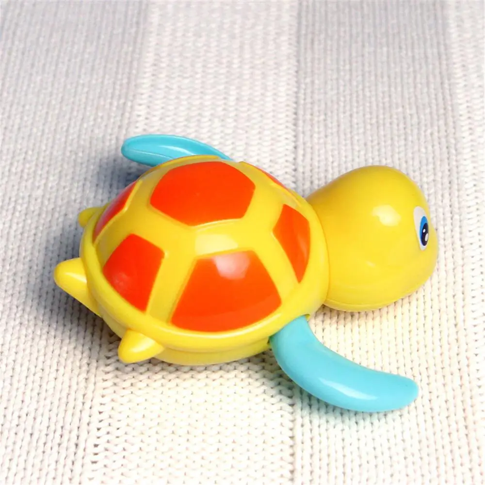 baby Classic bath toy Cartoon Animal Tortoise Swim Turtle Chain Clockwork interesting Toys Educational kid toys gift