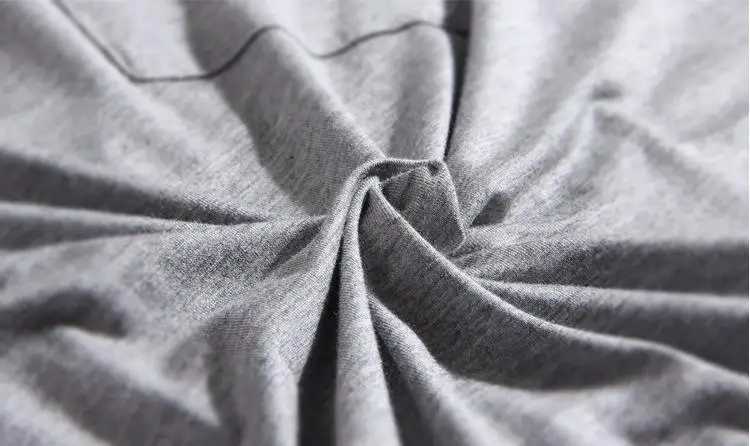 Оригинальные однотонные футболки с круглым вырезом Новое поступление на весну и