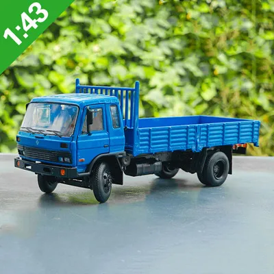 Blue Горячая классика 1:43 Dongfeng EQ153 военная модель сплава грузовика, моделирование литой коллекции подарков и украшений - Цвет: Blue