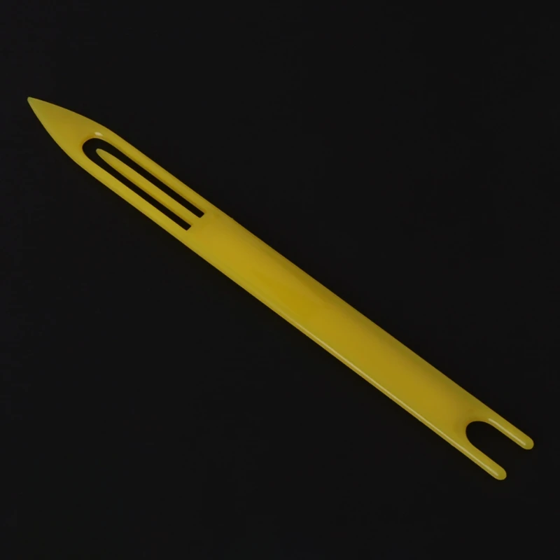8pcs/Set Fishing Netting Needle Repair Net Line Plastic Shuttles Mending Weaving Y51D | Tools