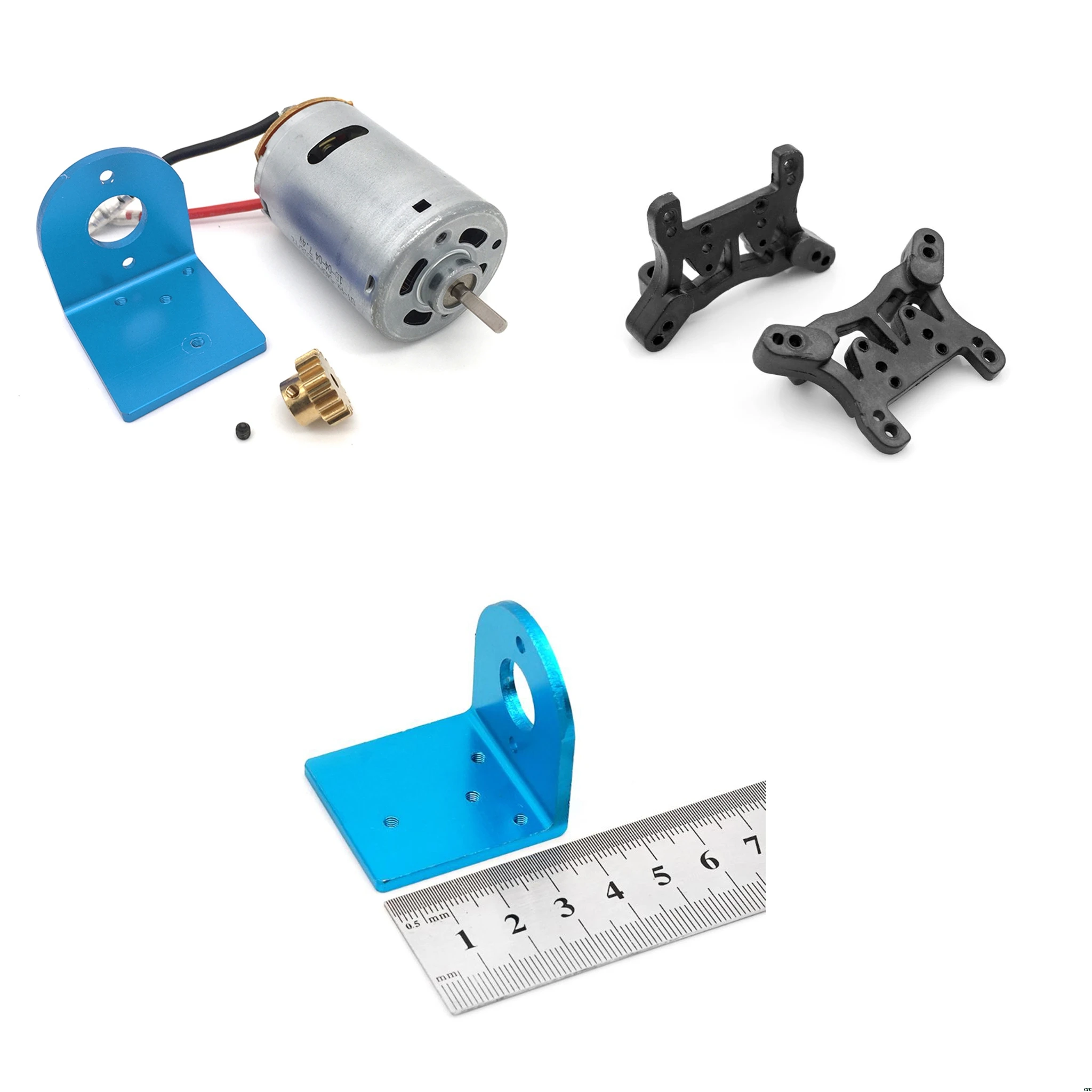 

540 Motor Mount Metal for RC Car 1:12 Wltoys 12428 FY-03/1/18 A959-B A969-B A979-B Upgraded Parts Accessories