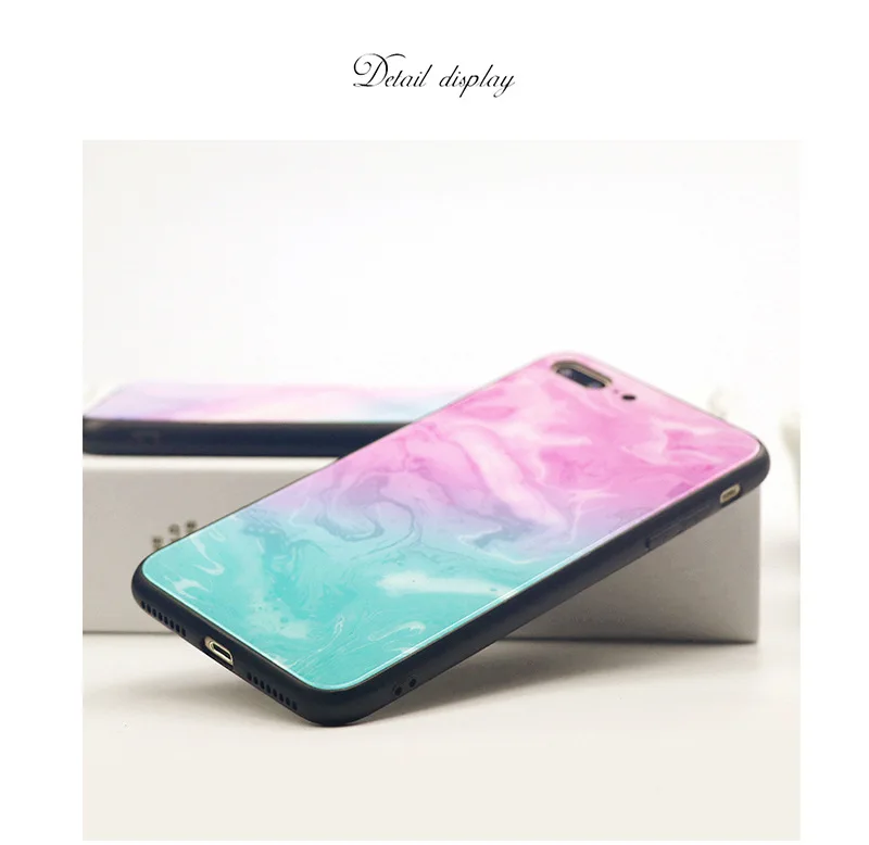 Для Meizu M9 M8 M6 M5 Note чехол Роскошный мрамор закаленное стекло твердая задняя крышка для Meizu v8 x8 s6 E3 модные красочные Чехлы для телефона