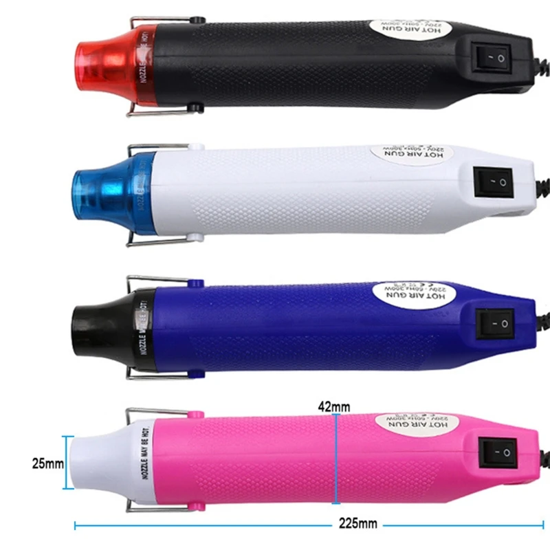 

Hand-held Electrical Heating Tools Portable Mini Hot Air Gun Air Heat Gun for DIY Embossing Electrical Heat Tools