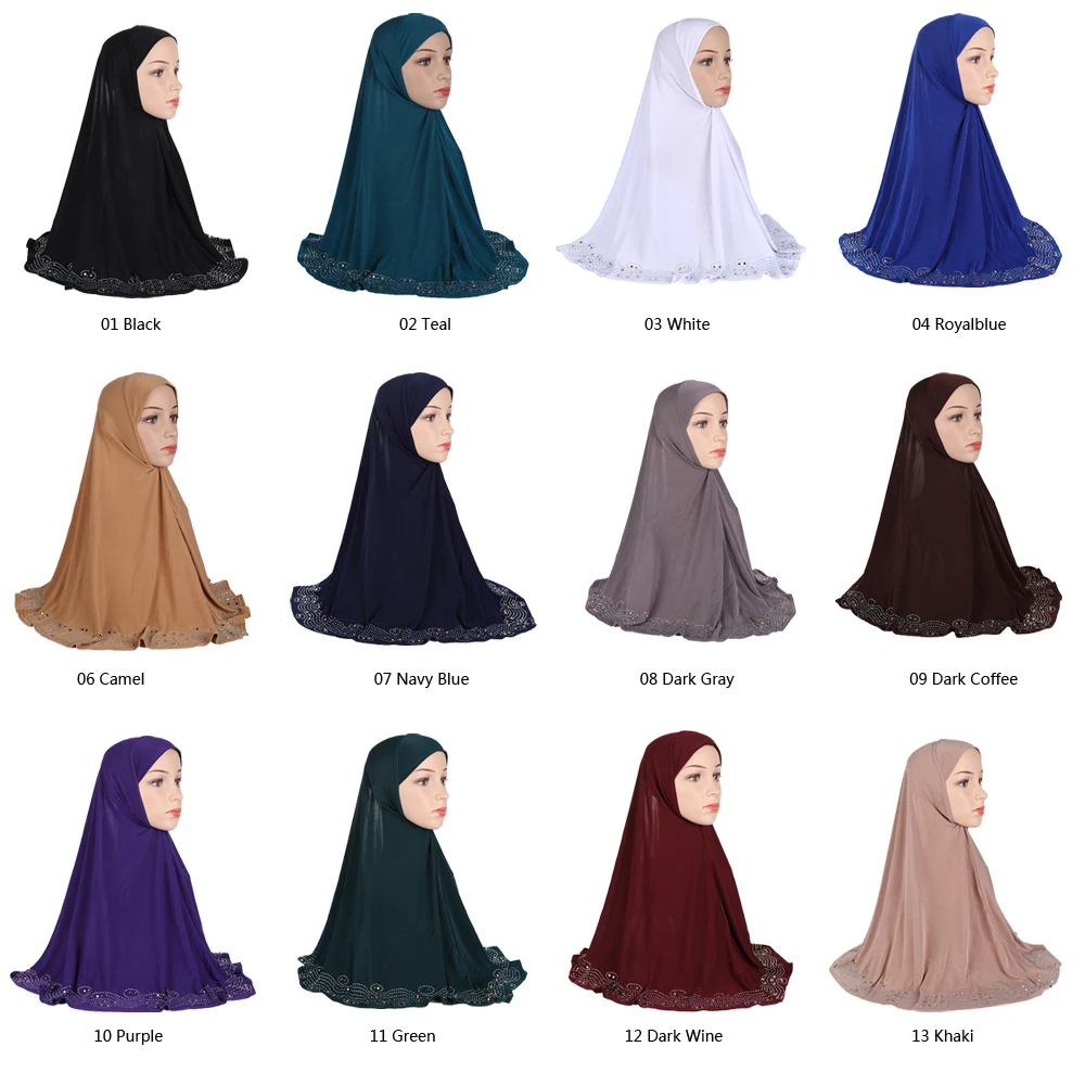 Слитный хиджаб ниндзя мусульманский рюкзак шейный нагрудный чехол шаль с полным