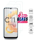 Защитное стекло для realme relme Kingdom c21 c11 c 21 11 realmi c11 2021, 3 шт.