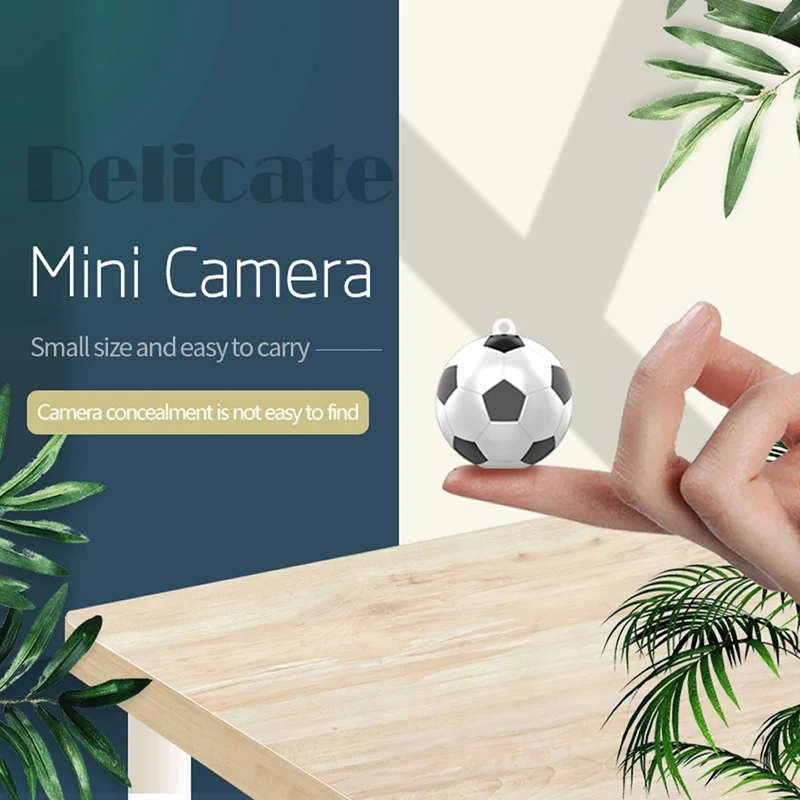 Мини Камера Футбол дизайн HD 1080P Ночное видение видеокамера движения