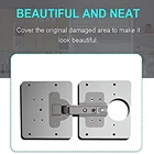 Шарнирная ремонтная пластина для шкафа, шкафа, мебели, ящика, кухонного шкафа, двери, окна, ремонтная фурнитура с монтажными винтами, профессиональные инструменты