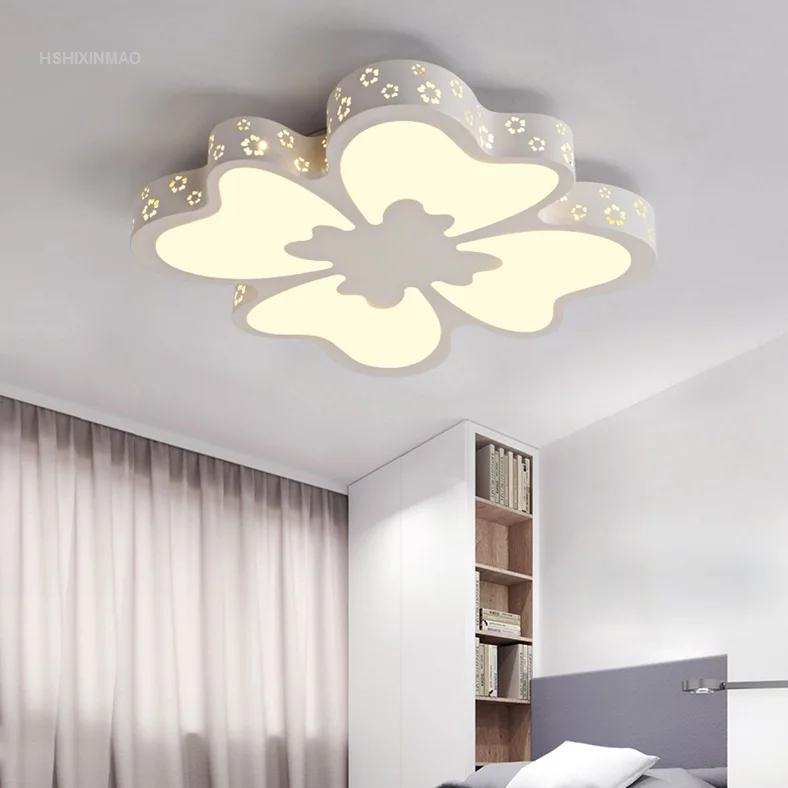 

Ultra - thin new flower - style living room ceiling lamps modern simple LED bedroom restaurant study Ceiling lights Lighting