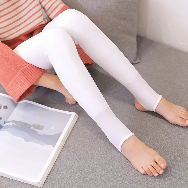 Колготки для девочек Леггинсы Зимние теплые флисовые утепленные колготки танцев