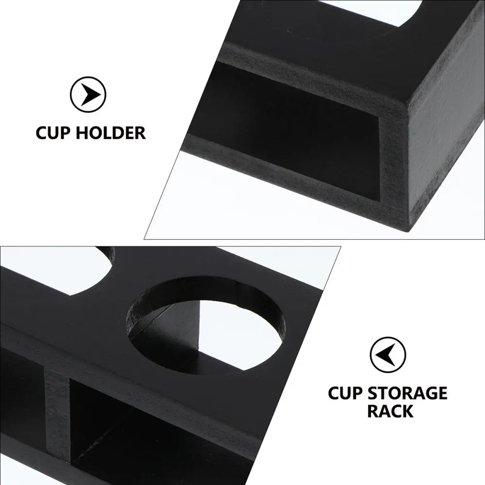 

Cocktail Glass Holder Wooden Cup Holder Practical Cup Storage Rack
