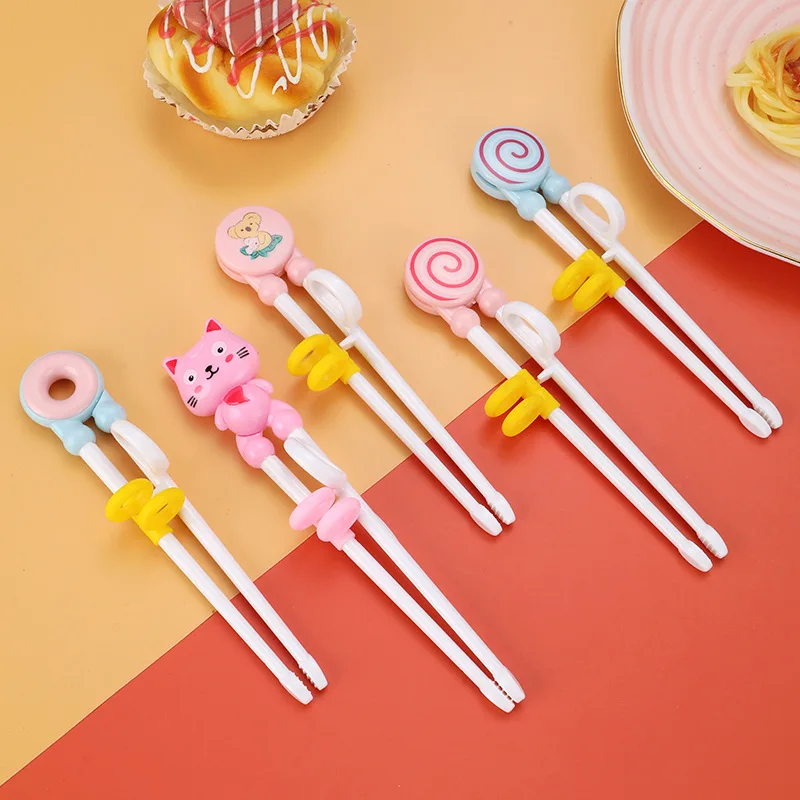 

Training Chopsticks Cute Anime Children Chopsticks For Sushi Baby Kids Child Enlightenment Tableware Learner Gifts