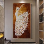 Абстрактная Картина на холсте с изображением танцующей девушки, плакаты с танцующей балериной в скандинавском стиле и настенные принты, картины для декора гостиной