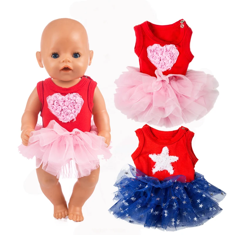 Подходит для новорожденных 17 дюймов 43 см кукла аксессуары одежды Рождественский