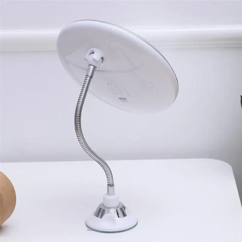 1 шт. 10X светодиодный увеличительный косметический зеркало длинная Мягкая трубка