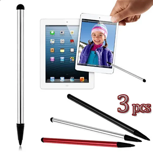 3pcs All colors 3 универсальный экран стилус для емкостного сенсорного экрана стилус, подходит для планшета Haier/нескольких обучающих машин - Цвета: 3pcs All colors