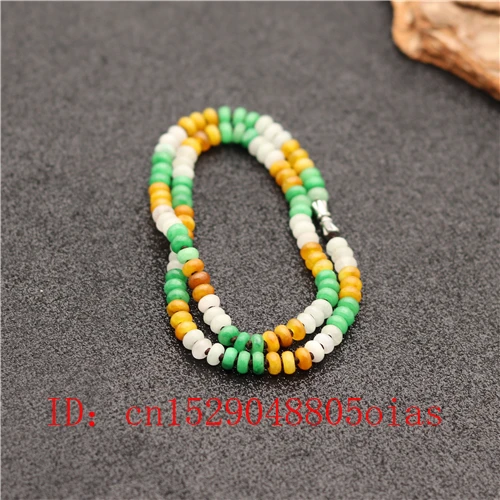 Натуральный триколор нефрит жадеит 6 мм бусины изумруд ожерелье модное