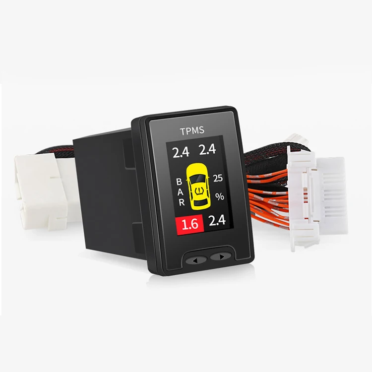 Автомобиль OBD TPMS lcd Система контроля давления в шинах режиме реального времени